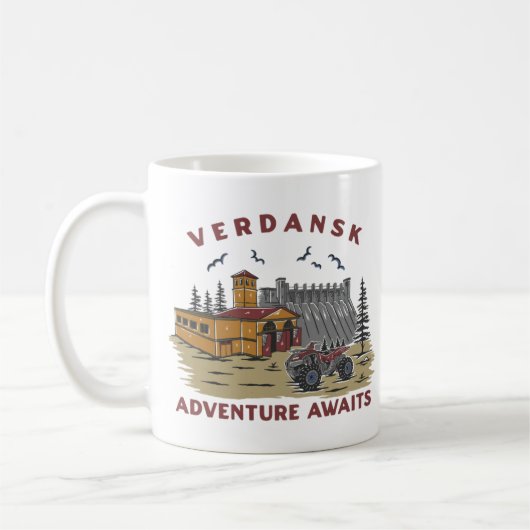 Commercieel toerisme in Verdansk Koffiemok (Links)