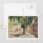 Commercieel vierkant, handelsbibliotheek en briefkaart (Voorkant / Achterkant)