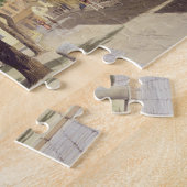 Commercieel vierkant, handelsbibliotheek en legpuzzel (Zijkant)