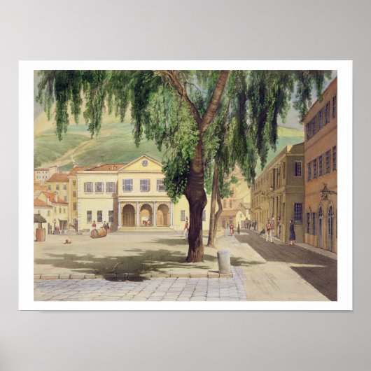 Commercieel vierkant, handelsbibliotheek en poster (Voorkant)