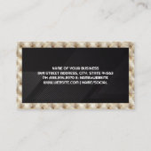 commercieel vliegtuig | getuft luxe kussen visitekaartje (Achterkant)