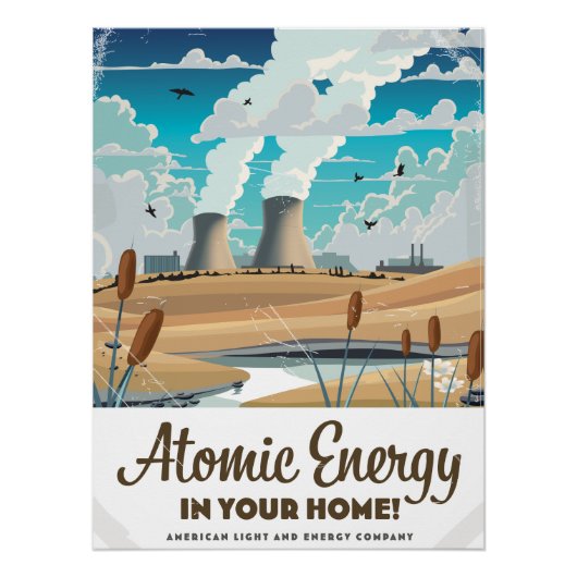 Commerciële Atoomenergie Perfect Poster (Voorkant)