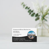 Commerciële drone fotografie Visitekaartjes (Staand voorkant)