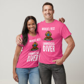 Commerciële duikvlucht t-shirt (Unisex)