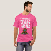 Commerciële duikvlucht t-shirt (Voorkant volledig)