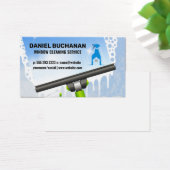 Commerciële en Home Window Cleaners Visitekaartje (Bureau)