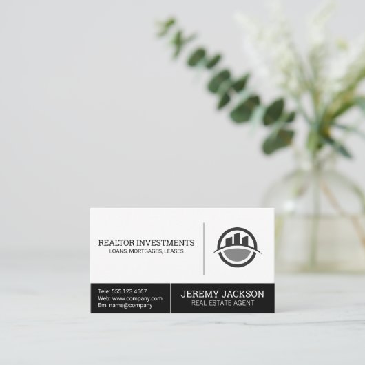 Commerciële gebouwen | Vastgoed Visitekaartje (Staand voorkant)