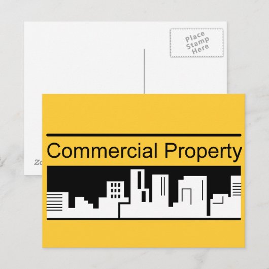 Commerciële goederen briefkaart (Voorkant / Achterkant)