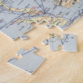 Commerciële handelsroutes | Zuid-Azië Legpuzzel (Zijkant)