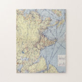 Commerciële handelsroutes | Zuid-Azië Legpuzzel (Verticaal)