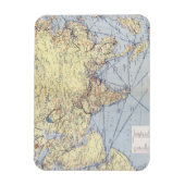 Commerciële handelsroutes | Zuid-Azië Magneet (Verticaal)
