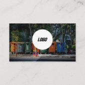 Commerciële Junk Verwijdering Modern Visitekaartje (Achterkant)