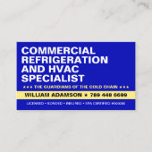 Commerciële Koeling & HVAC Specialist | Cool Visitekaartje (Voorkant)