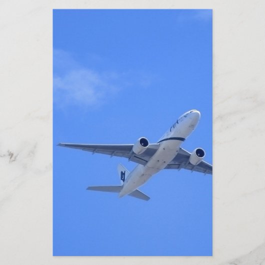 Commerciële luchtvaartmaatschappij briefpapier (Voorkant)