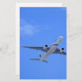 Commerciële luchtvaartmaatschappij briefpapier (Voorkant / Achterkant)