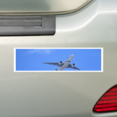 Commerciële luchtvaartmaatschappij bumpersticker (Op auto)