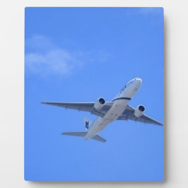 Commerciële luchtvaartmaatschappij fotoplaat