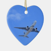 Commerciële luchtvaartmaatschappij keramisch ornament (Rechts)