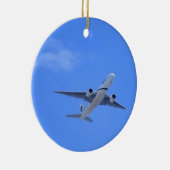 Commerciële luchtvaartmaatschappij keramisch ornament (Rechts)