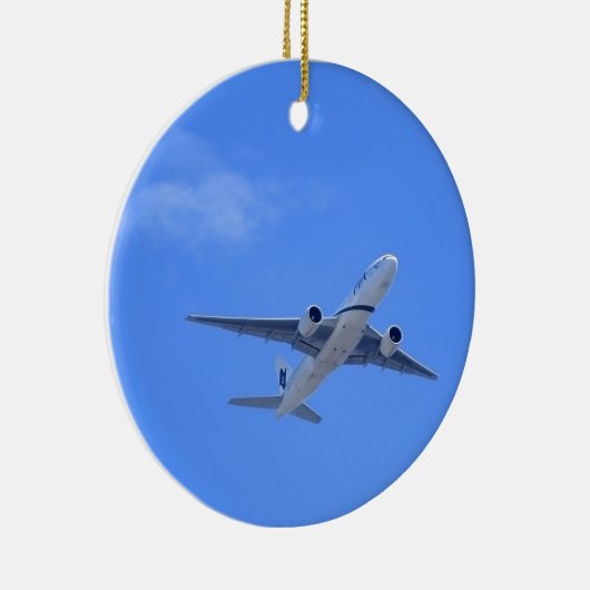 Commerciële luchtvaartmaatschappij keramisch ornament (Rechts)