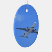 Commerciële luchtvaartmaatschappij keramisch ornament (Rechts)