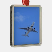 Commerciële luchtvaartmaatschappij metalen ornament (Rechts)