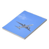 Commerciële luchtvaartmaatschappij notitieblok (Linkerzijde)