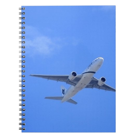 Commerciële luchtvaartmaatschappij notitieboek (Voorkant)