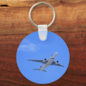 Commerciële luchtvaartmaatschappij sleutelhanger (Voorkant)