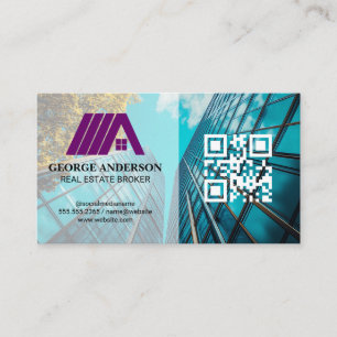 Commerciële onroerende goederen QR Visitekaartje
