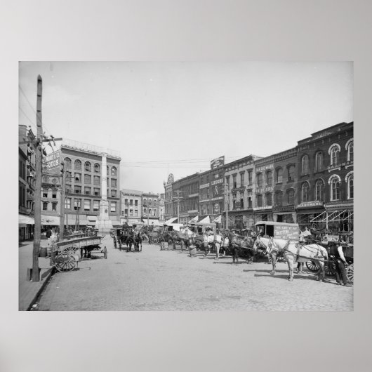 Commerciële plaats poster (Voorkant)