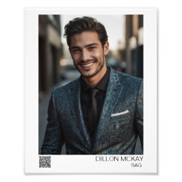 Commerciële Print Headshot 8x10 Fotovergroting Foto Afdruk