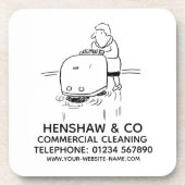 Commerciële reiniging bier onderzetter (Voorkant)