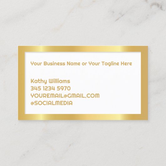 Commerciële reiniging visitekaartje (Achterkant)