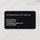 Commerciële reinigingspremie visitekaartje (Achterkant)