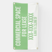 Commerciële ruimte aanpassen voor huurafdichtingsb spandoek (Verticaal)