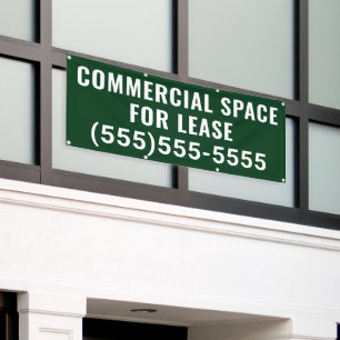 Commerciële ruimte te huur banner