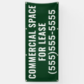 Commerciële ruimte te huur banner (Verticaal)
