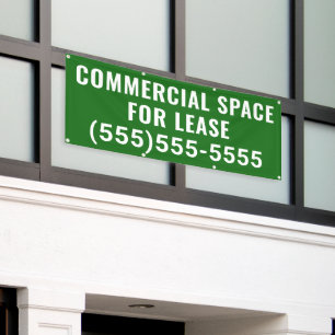 Commerciële ruimte te huur banner