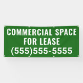 Commerciële ruimte te huur banner (Horizontaal)