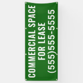 Commerciële ruimte te huur banner (Verticaal)