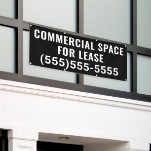Commerciële ruimte te huur banner