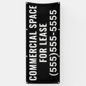 Commerciële ruimte te huur banner (Verticaal)