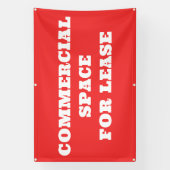 Commerciële ruimte voor Lease Banner (Verticaal)