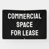 Commerciële ruimte voor Lease Banner (Horizontaal)