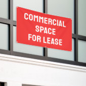 Commerciële ruimte voor Lease Banner (Buitenkant Gebouw)