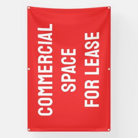Commerciële ruimte voor Lease Banner (Verticaal)