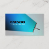 Commerciële schoonmaakbeurten visitekaartjes (Voorkant)