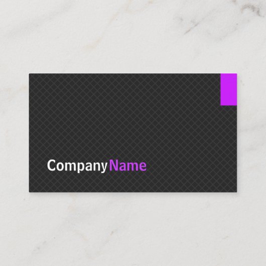 Commerciële verkoper - Modern testraster Visitekaartje (Achterkant)