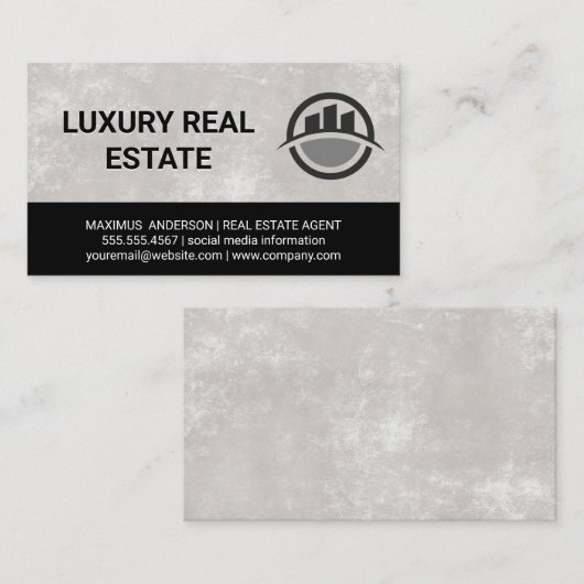 Commerciële woongebouwen visitekaartje (Voorkant / Achterkant)